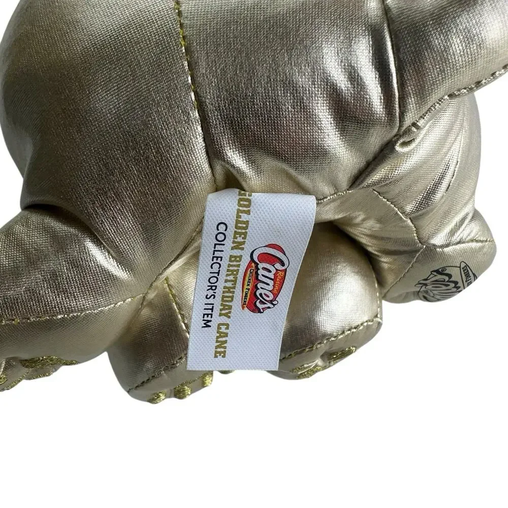 Raising Canes Limited Edition 28th Golden Birthday Plush With Tag